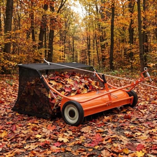 Tow behind lawn sweeper - 52",