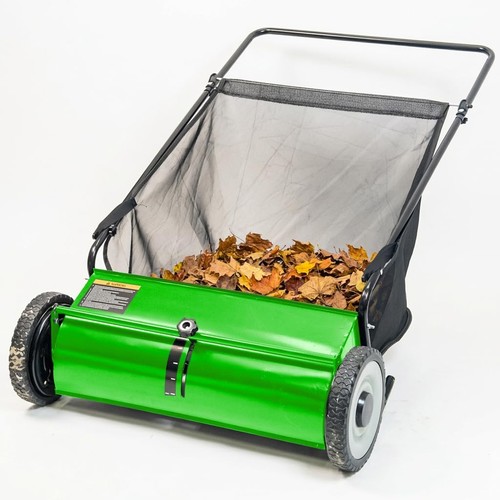 Lawn sweeper push leaf grass - lawn,